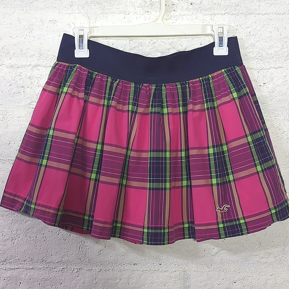 Y2K Hollister Plaid Skirt Medium - Picture 2 of 9